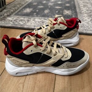 Jordan Black and Tan Women's Sneakers